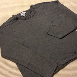 Calvin Klein gray cotton sweater